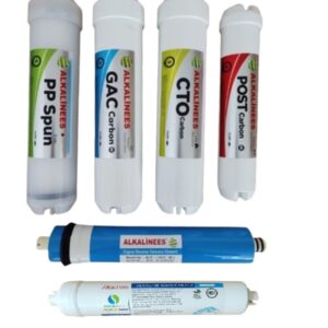 Alkalinees 6 aşamalı alkali filtre seti